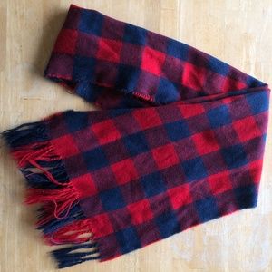 Red & Navy Scarf